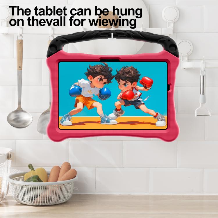 For Samsung Galaxy Tab A11+ / A9+ Boxing Series Kickstand EVA Shockproof Tablet Case with Shoulder Strap