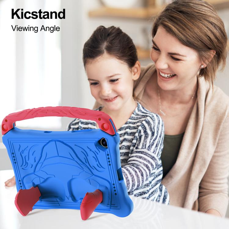 For Samsung Galaxy Tab A11+ / A9+ Boxing Series Kickstand EVA Shockproof Tablet Case with Shoulder Strap