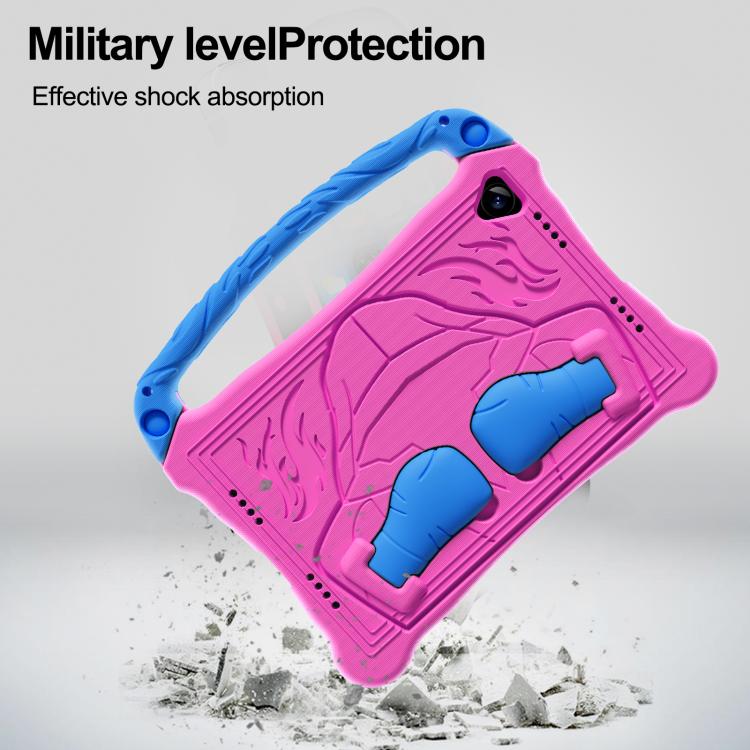 For Samsung Galaxy Tab A11+ / A9+ Boxing Series Kickstand EVA Shockproof Tablet Case with Shoulder Strap