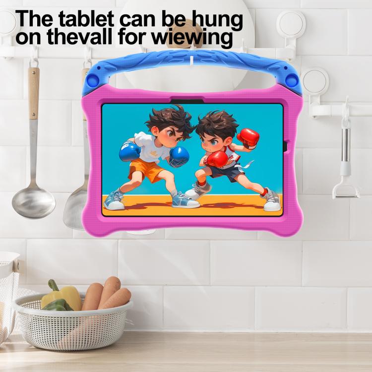 For Samsung Galaxy Tab A11+ / A9+ Boxing Series Kickstand EVA Shockproof Tablet Case with Shoulder Strap
