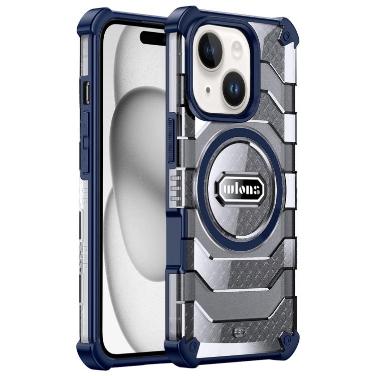 For iPhone 15 wlons Explorer Series PC Hybrid TPU MagSafe Magnetic Case