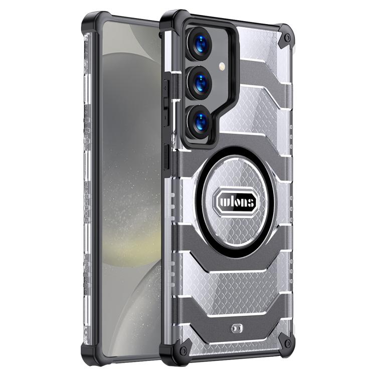 For Samsung Galaxy S24+ 5G wlons Explorer Series PC Hybrid TPU MagSafe Magnetic Case