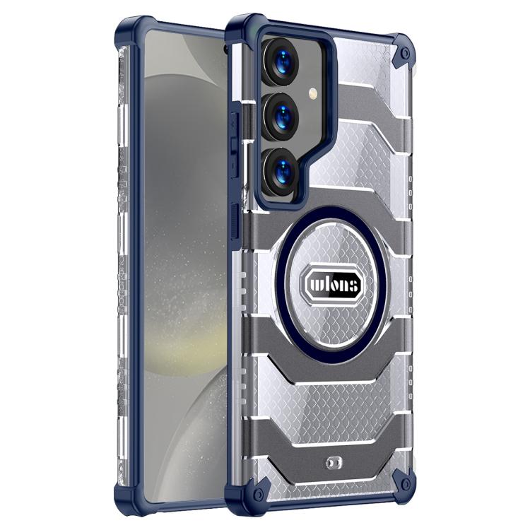 For Samsung Galaxy S24+ 5G wlons Explorer Series PC Hybrid TPU MagSafe Magnetic Case
