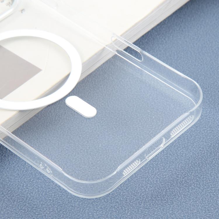 For iPhone 16 Pro Max DFANS DESIGN Metal Lens Frame MagSafe Phone Case - Transparent