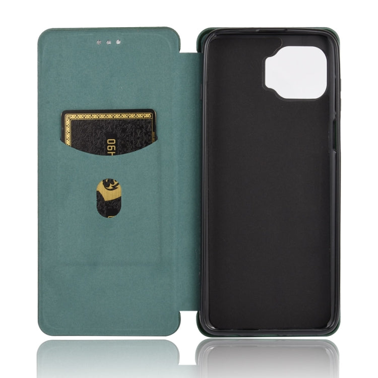 For Motorola Moto G 5G Plus Carbon Fiber Texture Horizontal Flip TPU + PC + PU Leather Case with Rope & Card Slot