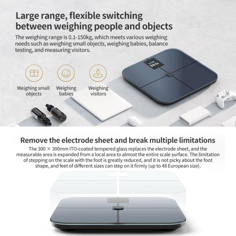 Xiaomi Mijia Body Fat Scale S400 Pro - Black