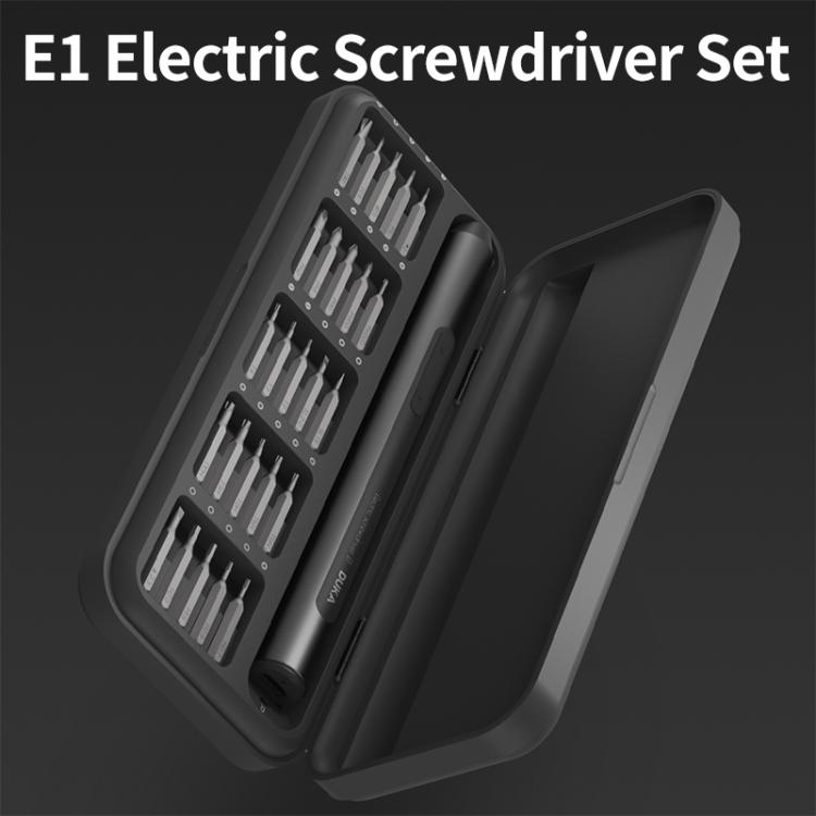 Original Xiaomi Youpin DUKA E1 Electric Screwdriver Set - Black