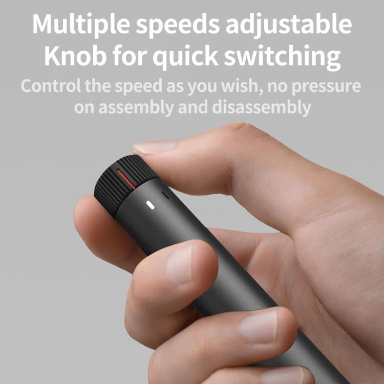 Original Xiaomi Youpin DUKA E2 Electric Screwdriver Set - Black