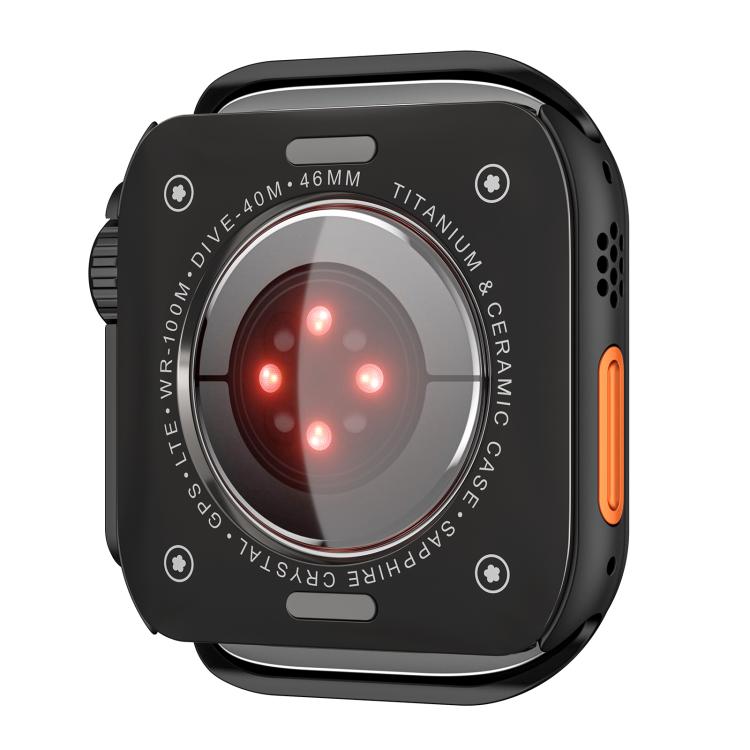 For Apple Watch Series 9 / 8 / 7 45mm Change to Ultra 49mm Zinc Alloy Watch Case
