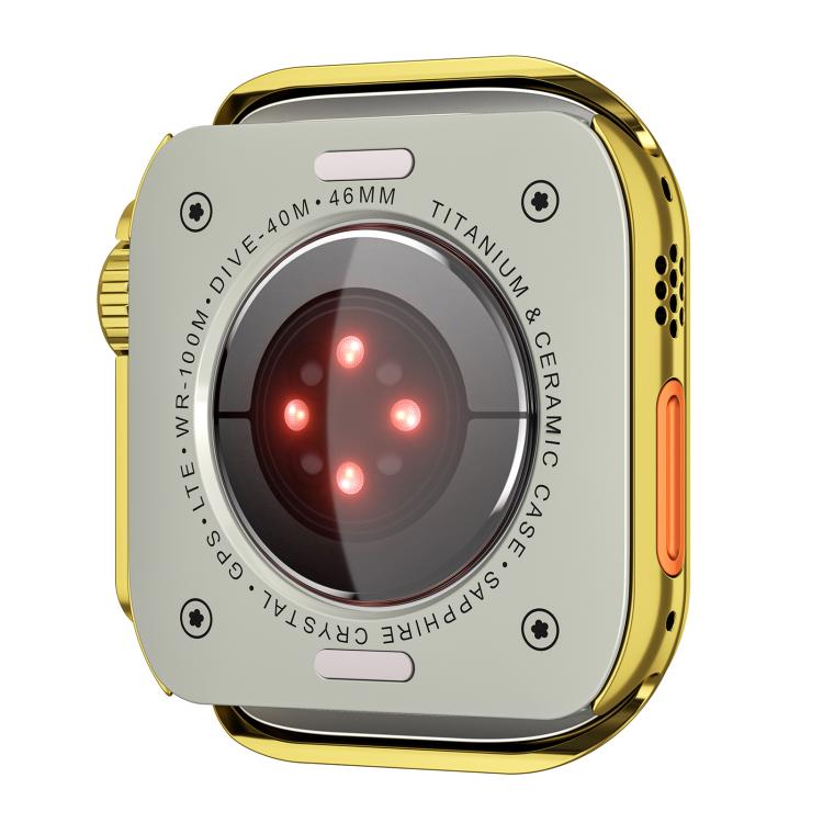 For Apple Watch Series 9 / 8 / 7 45mm Change to Ultra 49mm Zinc Alloy Watch Case