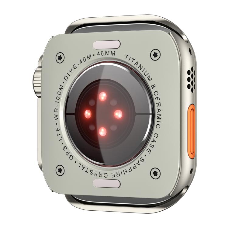 For Apple Watch Series 9 / 8 / 7 45mm Change to Ultra 49mm Zinc Alloy Watch Case