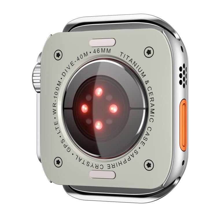 For Apple Watch Series 9 / 8 / 7 45mm Change to Ultra 49mm Zinc Alloy Watch Case