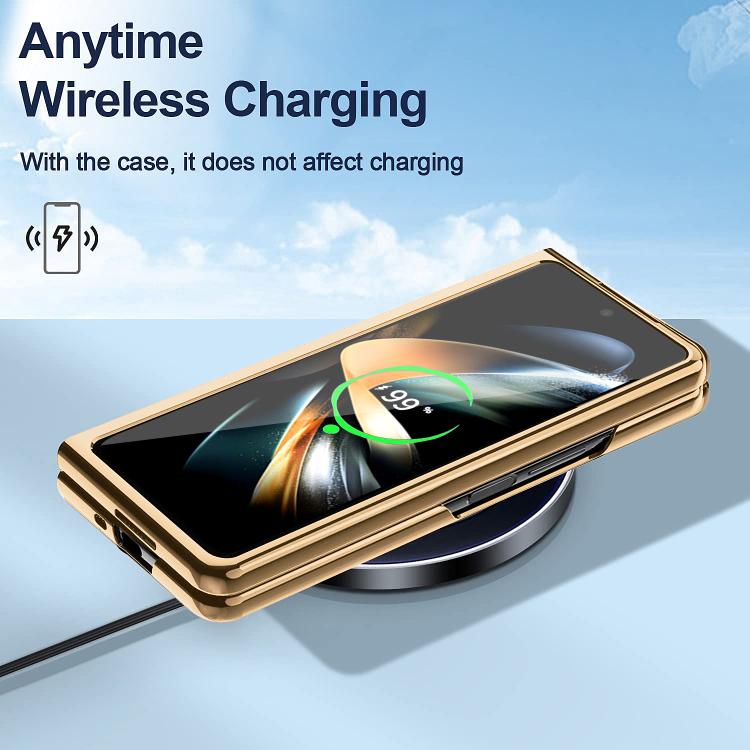 For Samsung Galaxy Z Fold6 VIETAO Dream Series Metal Ring Leather Phone Case
