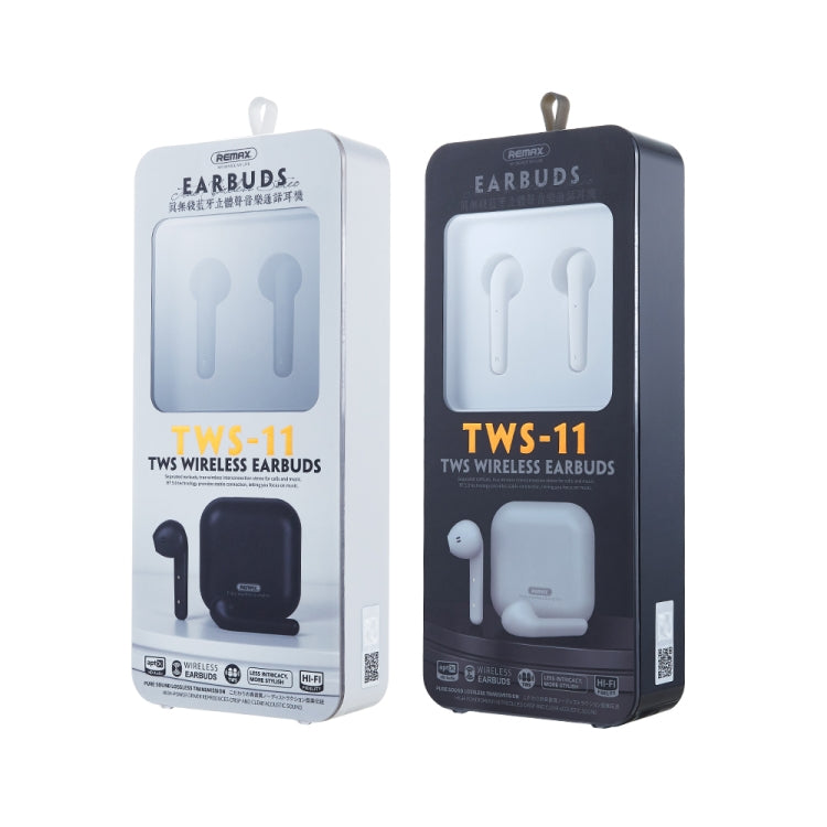REMAX TWS-11 Bluetooth 5.0 True Wireless Bluetooth Stereo Music Earphone with Charging Box