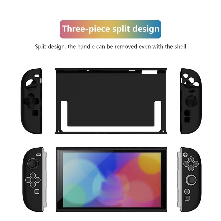 For Nintendo Switch 2  Detachable X-pattern Protective Case with Holder