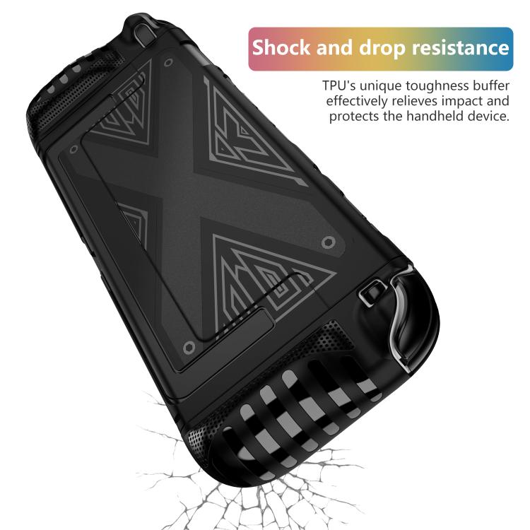 For Nintendo Switch 2  Detachable X-pattern Protective Case with Holder