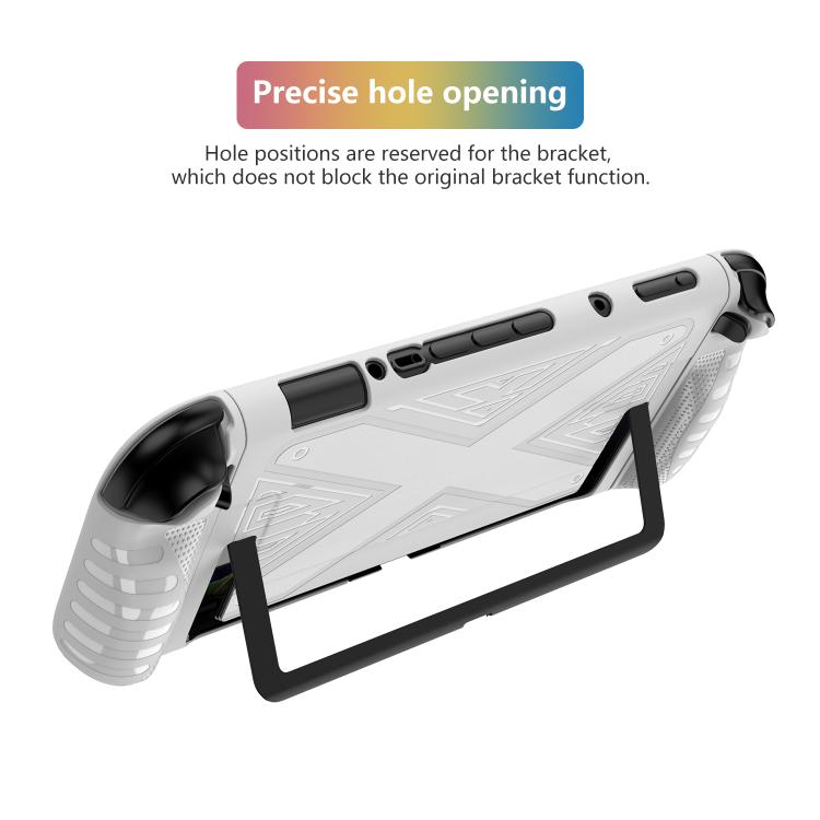 For Nintendo Switch 2  Detachable X-pattern Protective Case with Holder