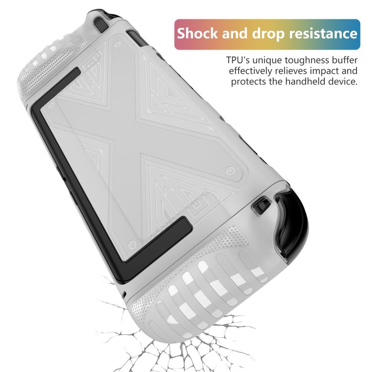 For Nintendo Switch 2  Detachable X-pattern Protective Case with Holder