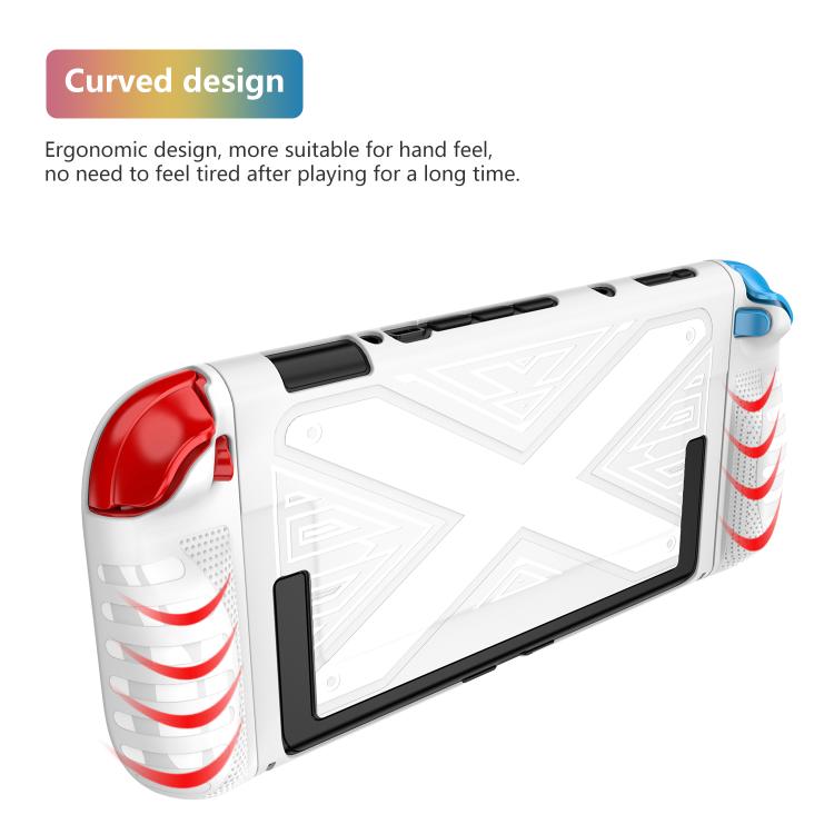For Nintendo Switch 2  Detachable X-pattern Protective Case with Holder