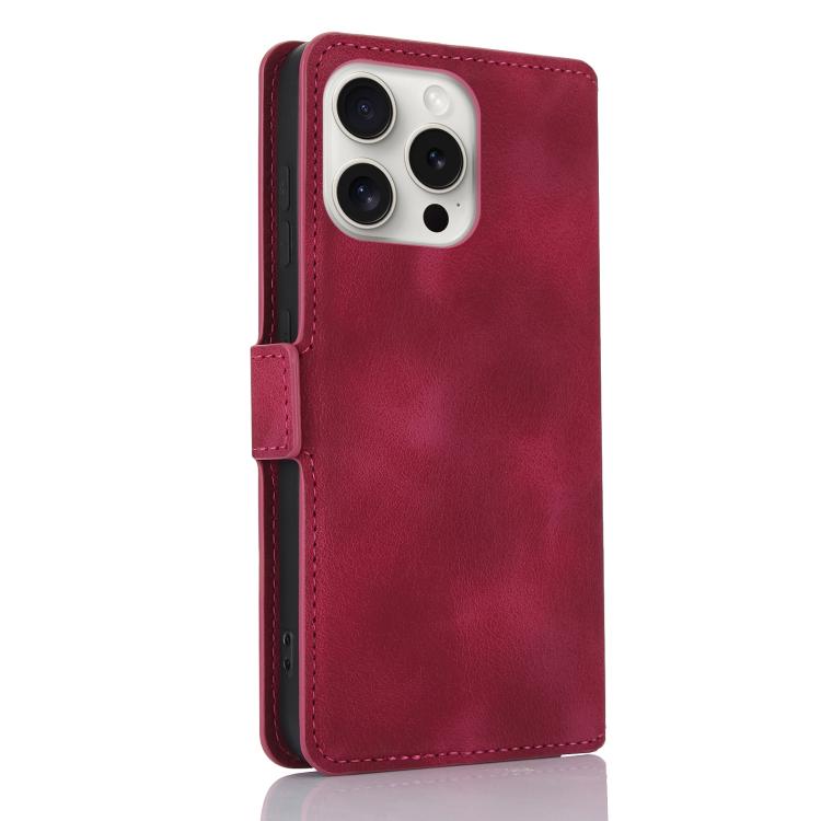 For iPhone 15 Dreamy Butterfly Love Flower Embossed Leather Phone Case
