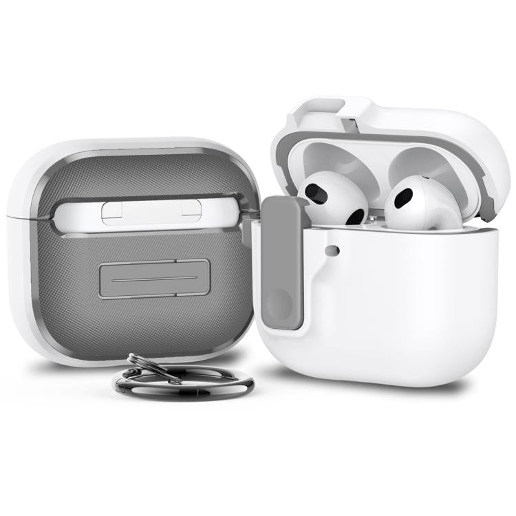 For AirPods 4 Automatic Switch Lock Bluetooth Earphone Shockproof Protective Case
