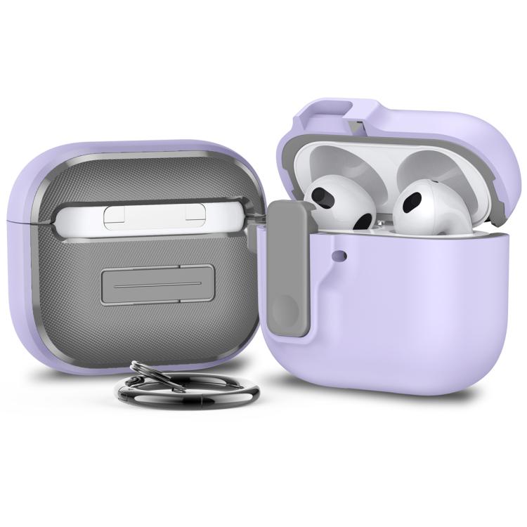 For AirPods 4 Automatic Switch Lock Bluetooth Earphone Shockproof Protective Case
