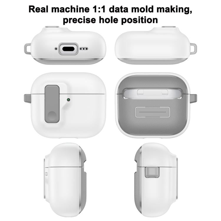 For AirPods Pro 2 Automatic Switch Lock Bluetooth Earphone Shockproof Protective Case