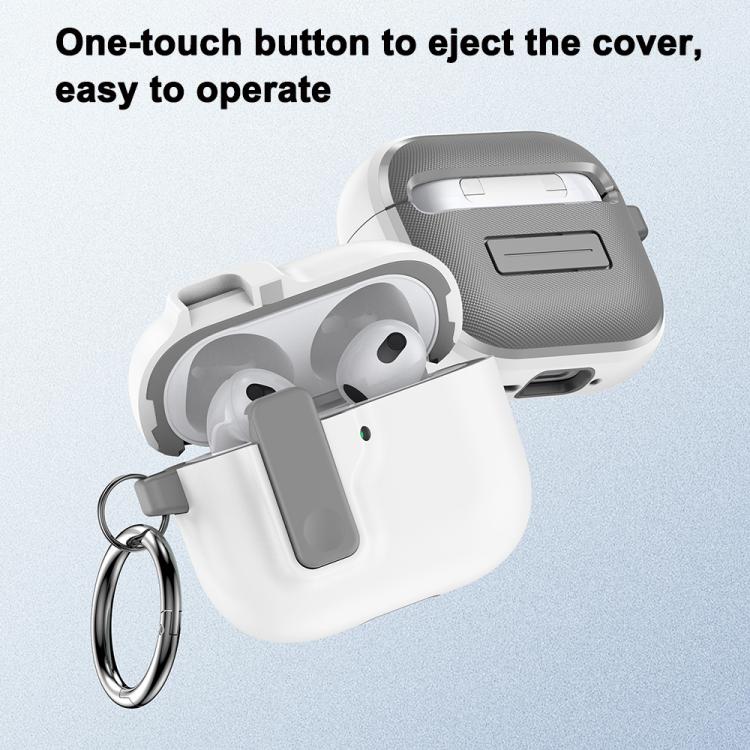 For AirPods Pro 2 Automatic Switch Lock Bluetooth Earphone Shockproof Protective Case