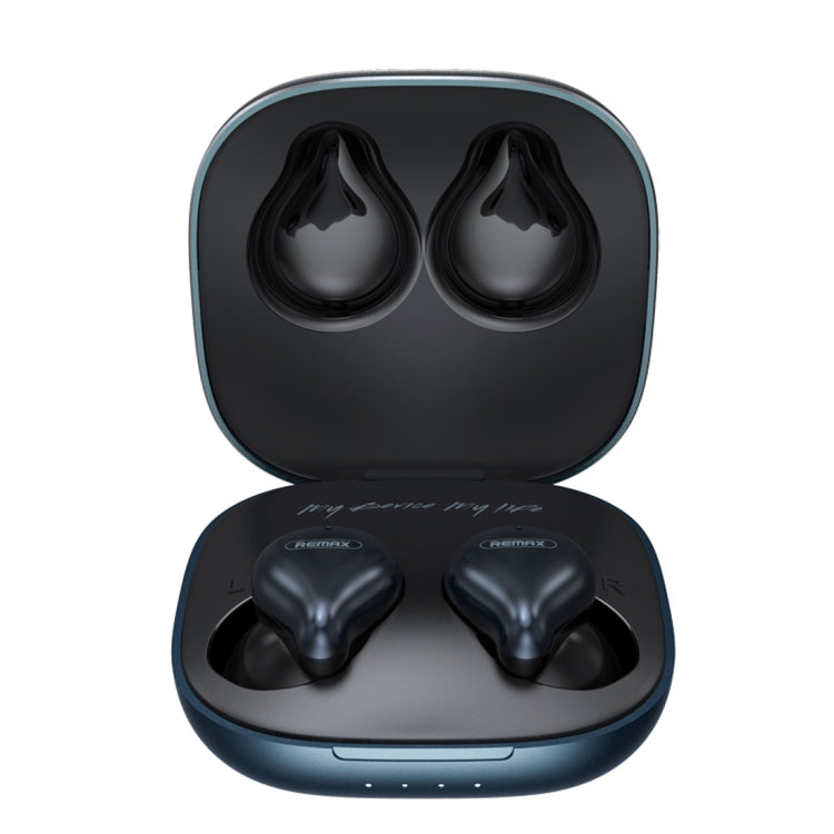 REMAX TWS-12 Bluetooth 5.0 Metal True Wireless Bluetooth Stereo Music Earphone with Charging Box