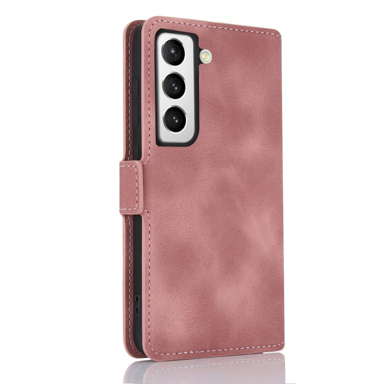 For Samsung Galaxy S21 FE 5G Dreamy Butterfly Love Flower Embossed Leather Phone Case