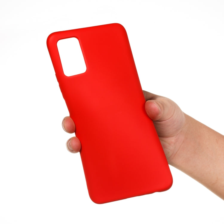 For Huawei Honor X10 Max Pure Color Liquid Silicone Shockproof Full Coverage Case