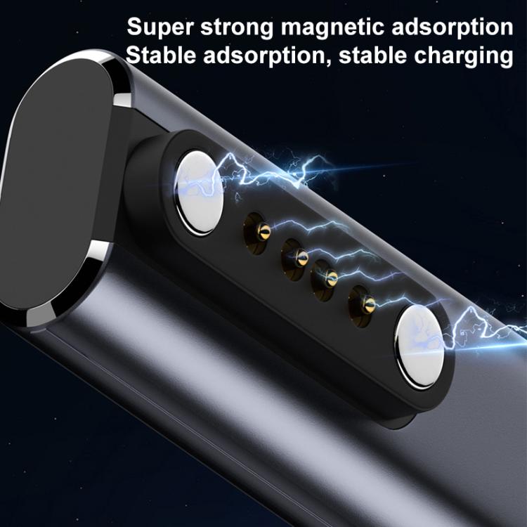 Smart Watch / Bone Conduction Earphone USB-C / Type-C Interface Adapter Converter, Interface:2 Pin - Black