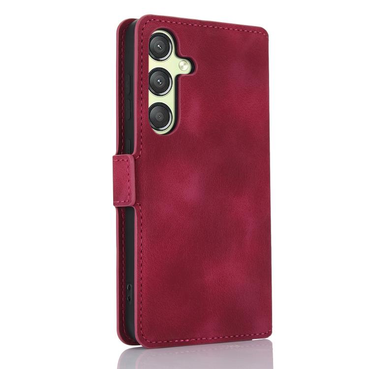For Samsung Galaxy A34 5G Dreamy Butterfly Love Flower Embossed Leather Phone Case