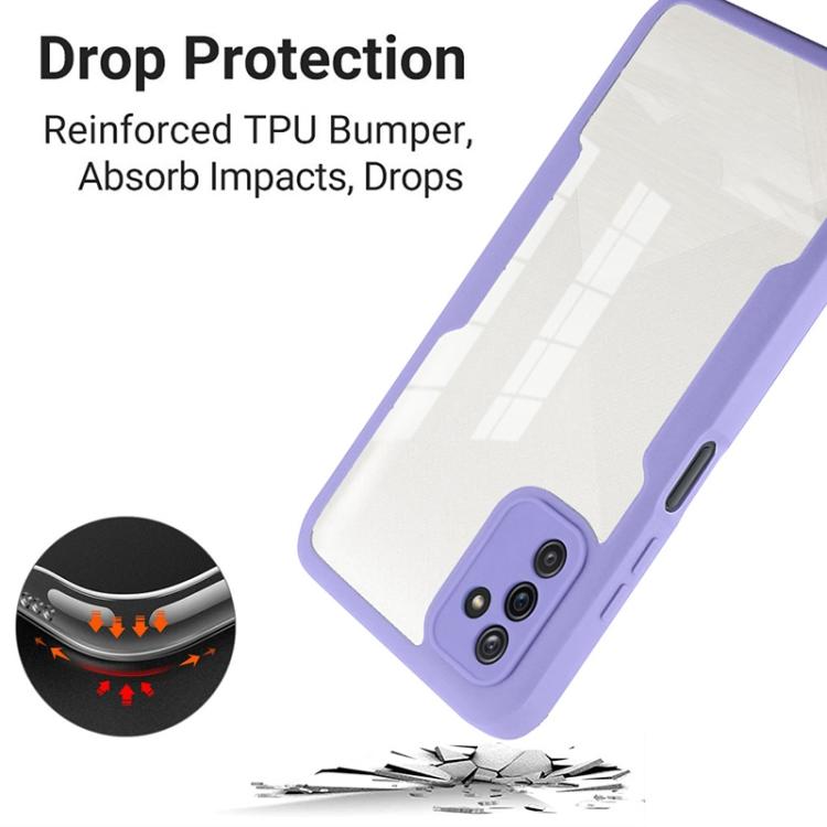 For Samsung Galaxy A13 4G Acrylic + TPU 360 Degrees Full Coverage Phone Case