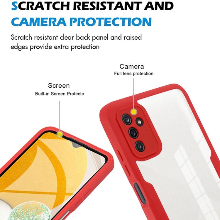 For Samsung Galaxy A13 4G Acrylic + TPU 360 Degrees Full Coverage Phone Case