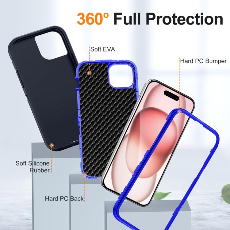 For iPhone 14 Plus / 15 Plus Life Waterproof Rugged MagSafe Magnetic Phone Case