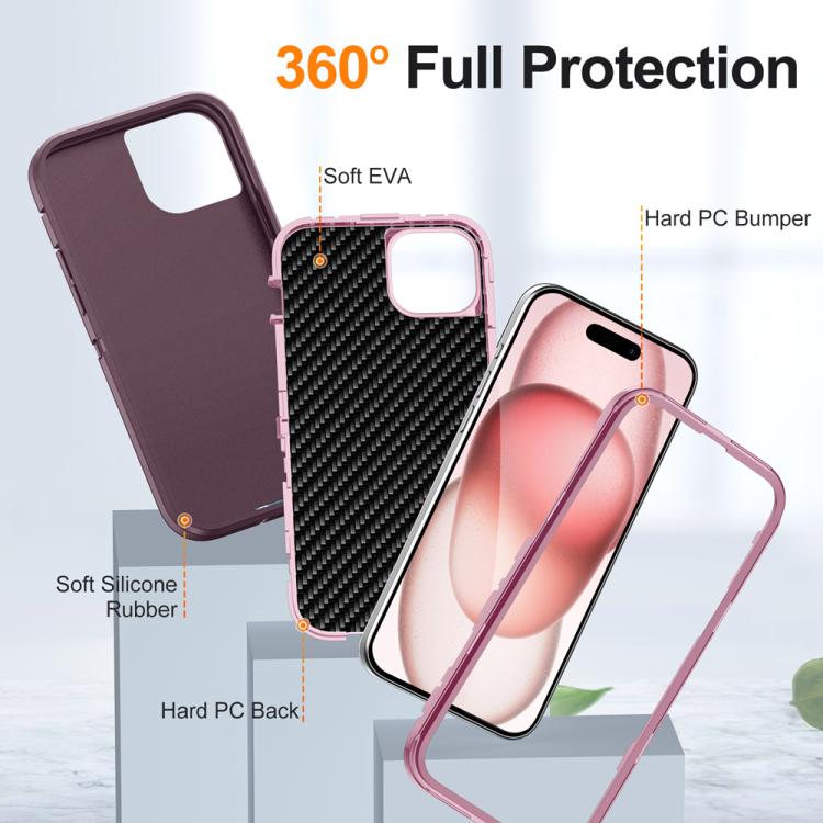For iPhone 14 Plus / 15 Plus Life Waterproof Rugged MagSafe Magnetic Phone Case