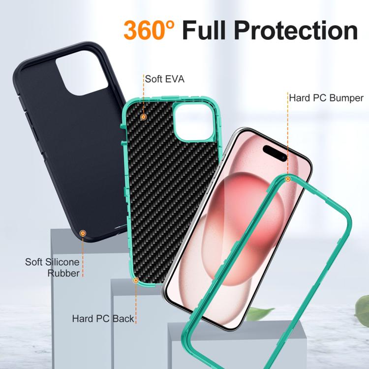 For iPhone 15 Life Waterproof Rugged MagSafe Magnetic Phone Case