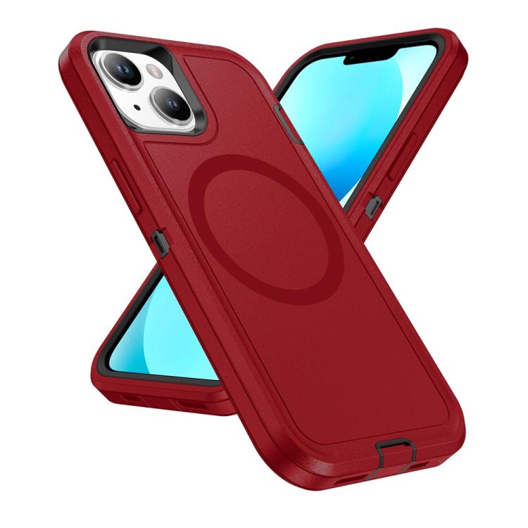For iPhone 13 / 14 Life Waterproof Rugged MagSafe Magnetic Phone Case