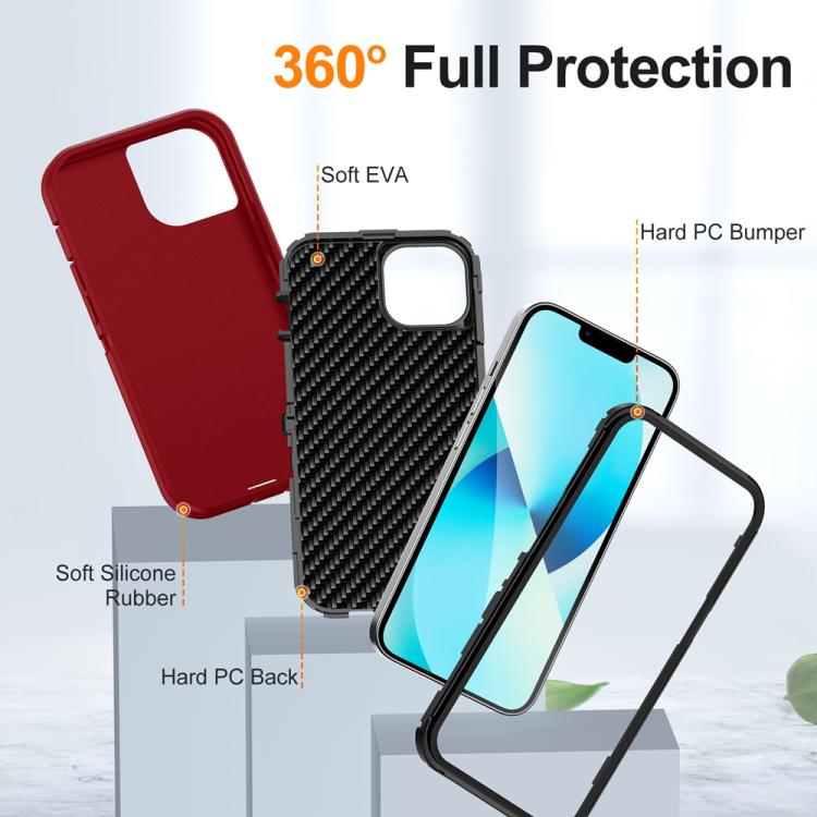 For iPhone 13 / 14 Life Waterproof Rugged MagSafe Magnetic Phone Case