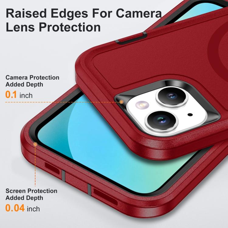 For iPhone 13 / 14 Life Waterproof Rugged MagSafe Magnetic Phone Case