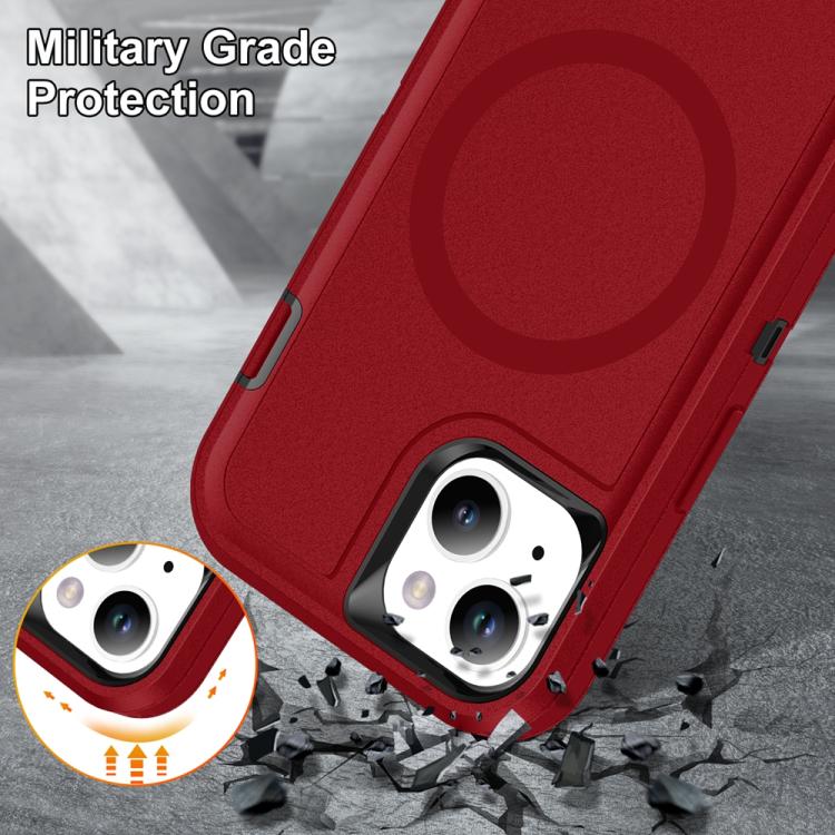 For iPhone 13 / 14 Life Waterproof Rugged MagSafe Magnetic Phone Case