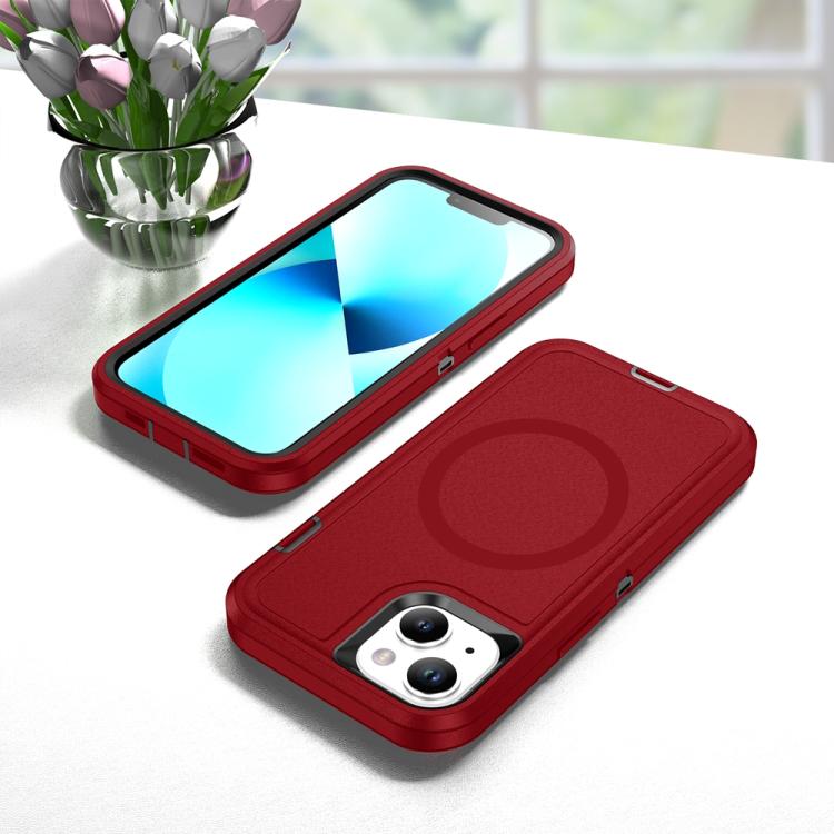 For iPhone 13 / 14 Life Waterproof Rugged MagSafe Magnetic Phone Case