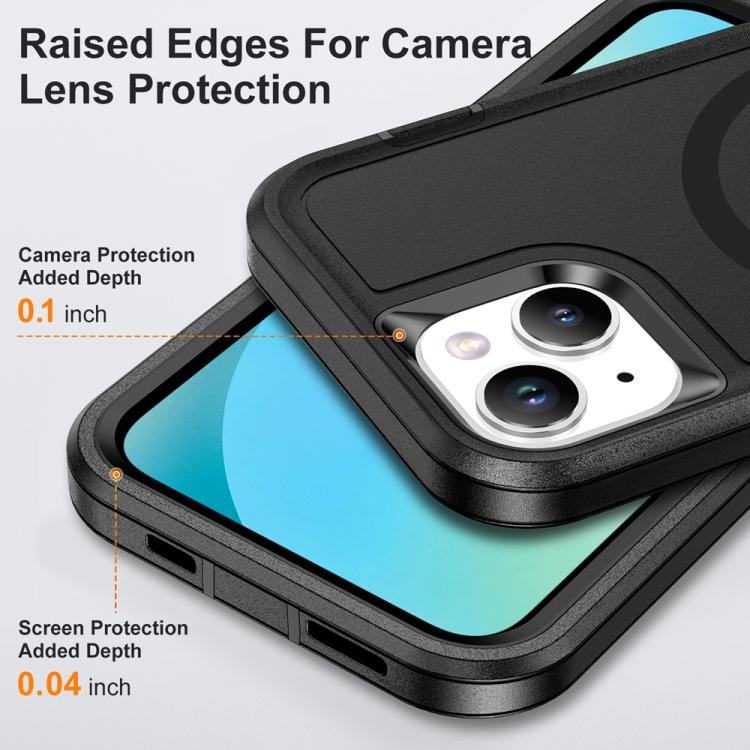 For iPhone 13 / 14 Life Waterproof Rugged MagSafe Magnetic Phone Case