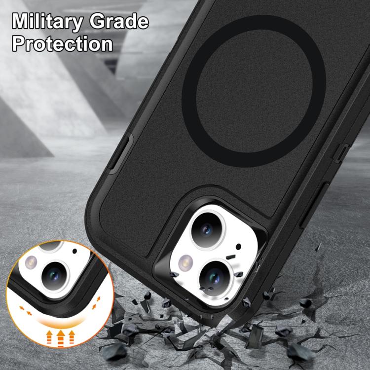 For iPhone 13 / 14 Life Waterproof Rugged MagSafe Magnetic Phone Case