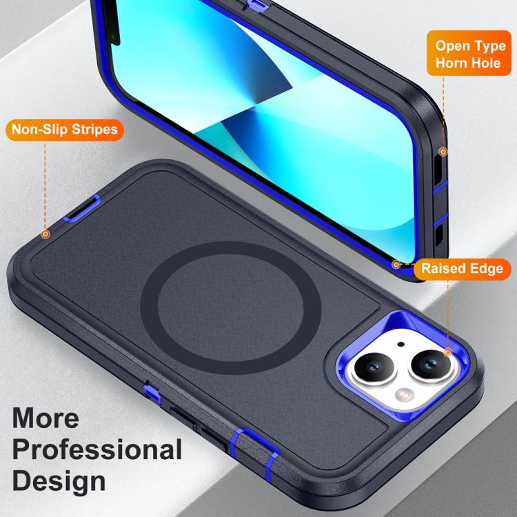 For iPhone 13 / 14 Life Waterproof Rugged MagSafe Magnetic Phone Case