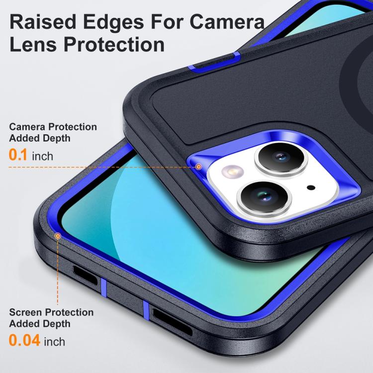 For iPhone 13 / 14 Life Waterproof Rugged MagSafe Magnetic Phone Case
