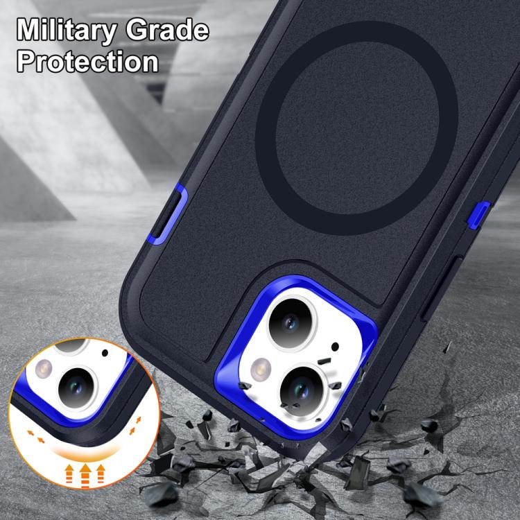 For iPhone 13 / 14 Life Waterproof Rugged MagSafe Magnetic Phone Case