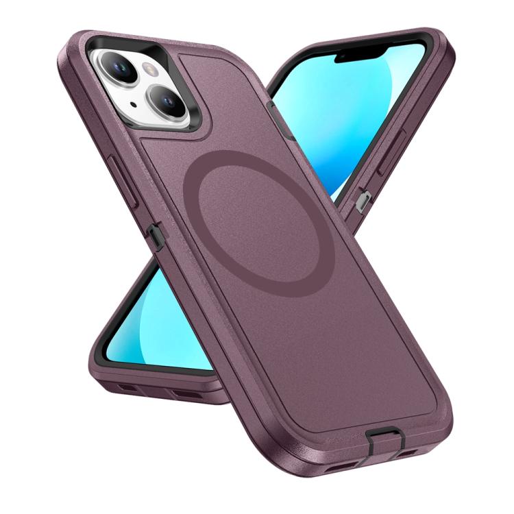 For iPhone 13 / 14 Life Waterproof Rugged MagSafe Magnetic Phone Case