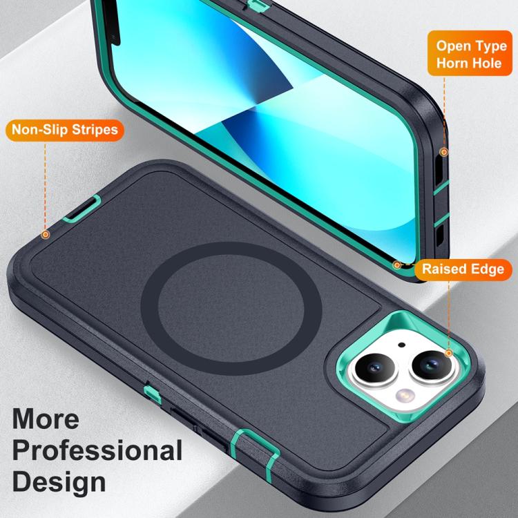For iPhone 13 / 14 Life Waterproof Rugged MagSafe Magnetic Phone Case